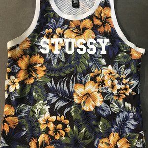 Stussy Floral Basketball Jersey (Large)